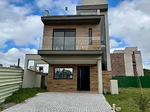 Casa 3 Suítes com 160m² no Vivendas do Parque - Santa Cândida - Casa em Santa Cândida, Curitiba - Foto 1