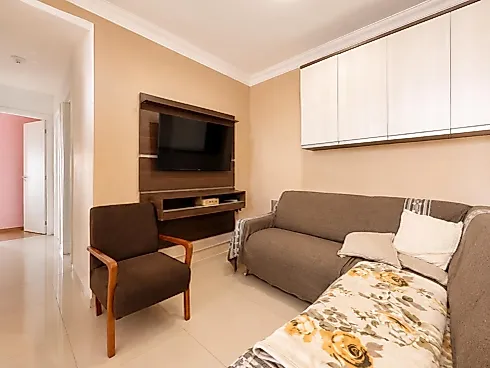 Apartamento 3 Quartos com Sacada e Churrasqueira - Parque da Fonte - Apartamento em Parque da Fonte, São José dos Pinhais - Foto 5