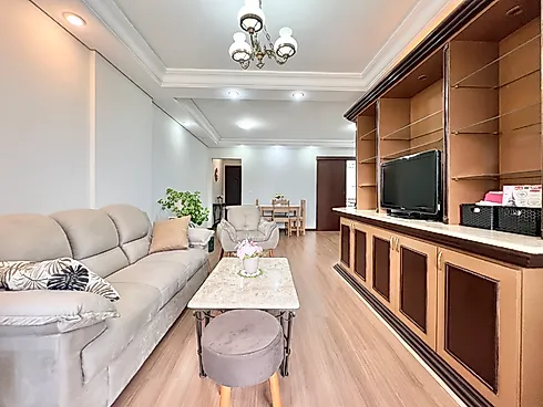 Apartamento 3 Quartos 1 Suíte à Venda no Cabral | 111m² Privativos e Suíte com Banheira - Apartamento em Bacacheri, Curitiba - Foto 5