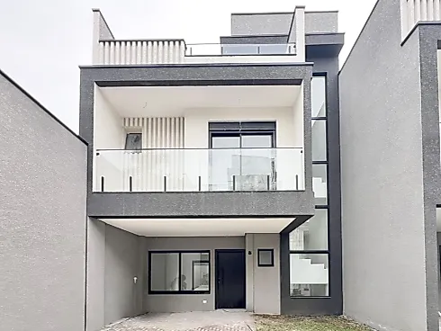 Sobrado 3 Quartos sendo 1 Suíte em Condomínio Fechado no Jardim Social| 184m² Privativos - Casa em Bacacheri, Curitiba - Foto 3