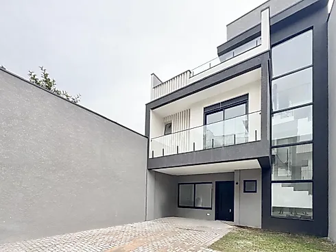 Sobrado 3 Quartos sendo 1 Suíte em Condomínio Fechado no Jardim Social| 184m² Privativos - Casa em Bacacheri, Curitiba - Foto 1