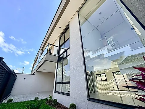 Sobrado 3 Quartos com 1 Suite na Cidade Jardim - São José dos Pinhais - Casa em Cidade Jardim, São José dos Pinhais - Foto 2