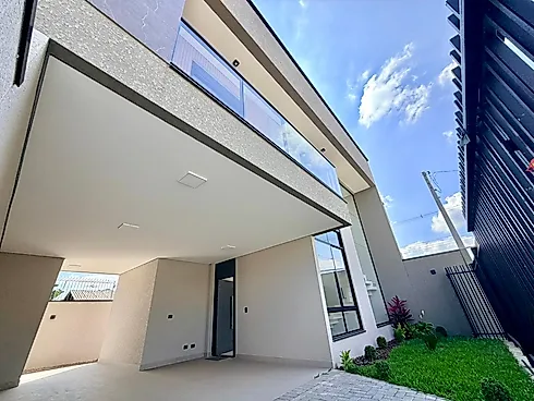 Sobrado 3 Quartos com 1 Suite na Cidade Jardim - São José dos Pinhais - Casa em Cidade Jardim, São José dos Pinhais - Foto 4
