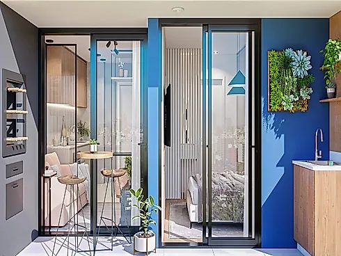 Apartamento 2 Quartos à Venda no Portão em Curitiba | Suíte, Sacada com Churrasqueira e Lazer Completo | Square House Portão - Foto 22