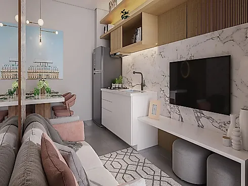 Apartamento Garden 2 Quartos à Venda no Água Verde | Square House | Pronto para Morar - Apartamento garden em Água Verde, Curitiba - Foto 4