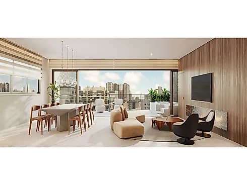 Apartamento Alto Padrão à Venda no Água Verde em Curitiba | 3 e 4 Suítes, Gardens e Coberturas | Bento 246 - Apartamento em Água Verde, Curitiba - Foto 5