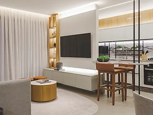 Apartamento à Venda no Ahú Curitiba | 2 e 3 Quartos | Suíte | 2 Vagas | Terrasse Cadeaux - Cobertura em Ahú, Curitiba - Foto 3