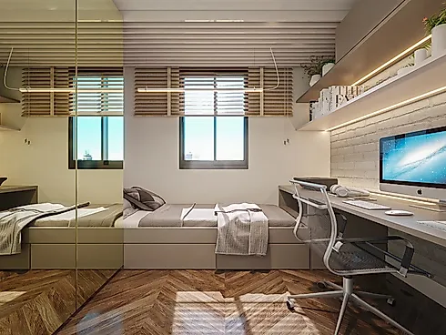 Square House Portão - Apartamento em Portão, Curitiba - Foto 3