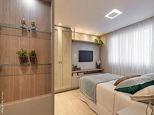Apartamento à Venda no Cristo Rei | 3 Quartos com Suíte | Próximo ao Jardim Botânico | Terrasse Botanique - Foto 12