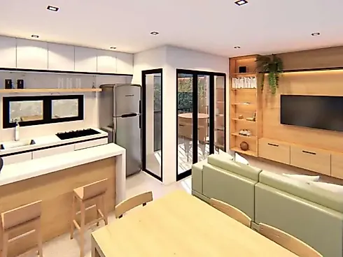 Apartamento 3 Quartos com 1 Suíte no Residencial Saint Pierre - São Pedro - Apartamento em São Pedro, São José dos Pinhais - Foto 3