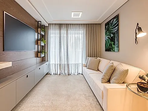 Apartamento 3 Quartos com Suíte | Sacada com Churrasqueira | Lazer Completo | Excelente Localização - Escritório/sala em Vila Izabel, Curitiba - Foto 4
