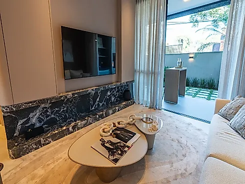 2 e 3 Suítes | Apartamentos Boutique | Design Italiano | Exclusividade em um dos Melhores Endereços de Curitiba - Apartamento em Bigorrilho, Curitiba - Foto 3