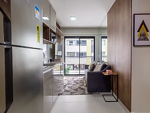 # Apartamento 2 Quartos à Venda no Água Verde | 43 m² | 1 Vaga | Plus Portão - Apartamento em Água Verde, Curitiba - Foto 3