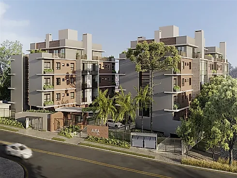 Apartamento 3 Quartos no Aura Residencial - Ahu - Apartamento em Ahu, Curitiba - Foto 2