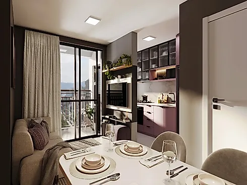Apartamento 3 Quartos no Novo Prado - Prado Velho - Apartamento em Prado Velho, Curitiba - Foto 3