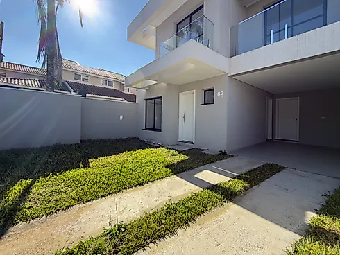 Sobrado Novo de Frente para Rua com Ático Gourmet e Excelente Localização no Uberaba - Casa em Uberaba, Curitiba - Foto 5