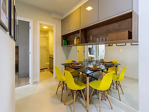 Plus Portão Blue | Apartamentos de 1 e 2 Quartos à Venda no Portão Curitiba - Apartamento em Água Verde, Curitiba - Foto 5
