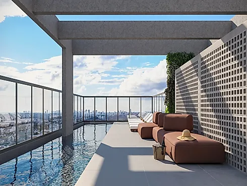 Apartamentos de 2 e 3 Quartos no Portão | 81 a 236m² | Suítes | Sacada com Churrasqueira | Kóra - Apartamento em Portão, Curitiba - Foto 3