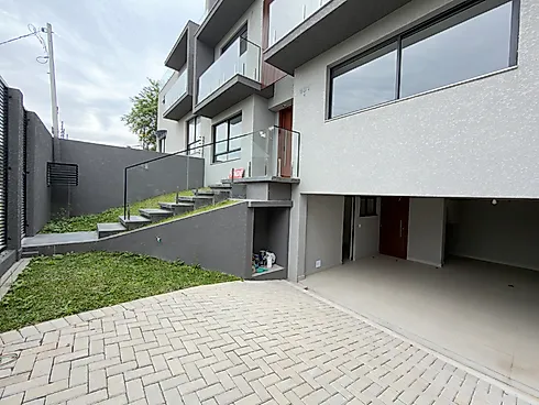 Sobrado Moderno à Venda no Mossunguê | Até 3 Suítes | Terraço Privativo | Churrasqueira | 200m² | Curitiba - Casa em Mossunguê, Curitiba - Foto 3