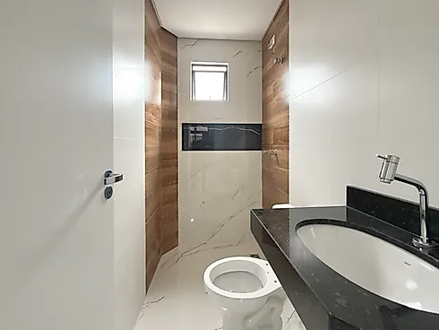 Apartamento Térreo com 3 Quartos e Churrasqueira à Venda no Boneca do Iguaçu | São José dos Pinhais - Apartamento em Boneca do Iguaçu, São José dos Pinhais - Foto 5