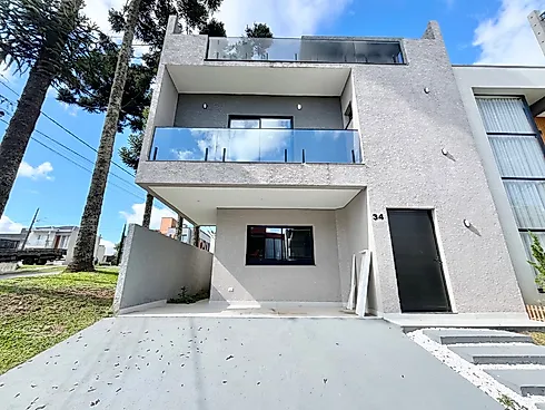 Sobrado 4 Quartos com Suíte à Venda no Umbará – Curitiba | 186 m² | Condomínio Fechado | 2 Vagas - Casa em condomínio em Umbará, Curitiba - Foto 2