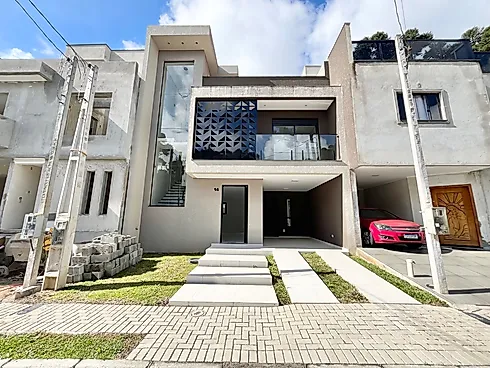 Casa em Condomínio à Venda no Umbará – Curitiba | 145 m² | 3 Quartos | 1 Suíte | Quintal | Terraço | 2 Vagas - Apartamento em Umbará, Curitiba - Foto 1