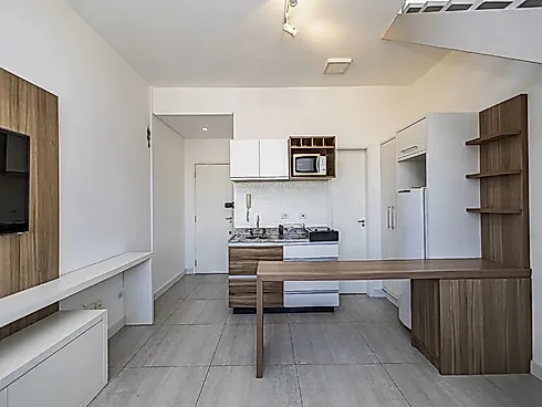 Duplex com Suíte e Closet no Centro de Curitiba | Sacada, Vaga e Lazer Completo - Apartamento em Centro, Curitiba - Foto 2