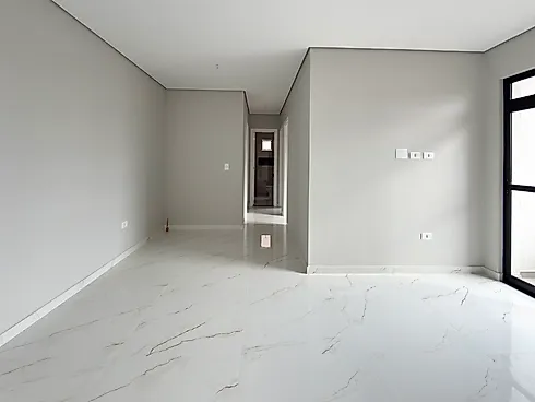 Apartamento Novo com 3 Quartos e Suíte à Venda em São José dos Pinhais | Sacada com Churrasqueira e Localização Privilegiada - Apartamento em São Cristóvão, São José dos Pinhais - Foto 3