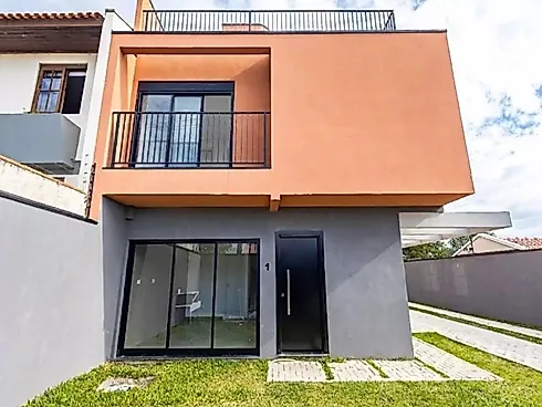 Sobrado em Condomínio à Venda no Pilarzinho com 3 Quartos, Suíte e Terraço Gourmet - Casa em Pilarzinho, Curitiba - Foto 3