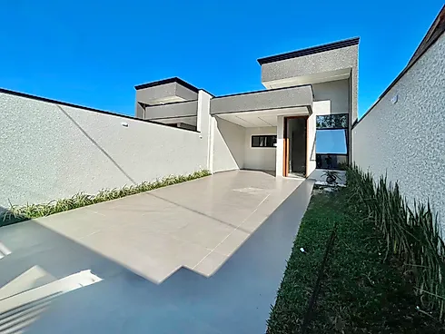 Casa Térrea de Alto Padrão com 3 Quartos, Suíte, Terreno Amplo e Acabamento Premium em Cidade Jardim – São José dos Pinhais - Casa em Cidade Jardim, São José dos Pinhais - Foto 1