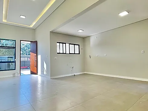 Casa Térrea de Alto Padrão com 3 Quartos, Suíte, Terreno Amplo e Acabamento Premium em Cidade Jardim – São José dos Pinhais - Casa em Cidade Jardim, São José dos Pinhais - Foto 4