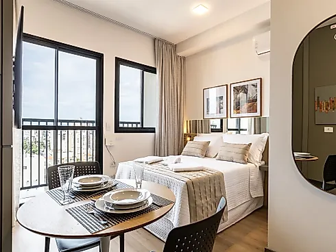 Apartamento 1 Quarto no Iuh - Mobiliado 2402 - Centro - Foto 6