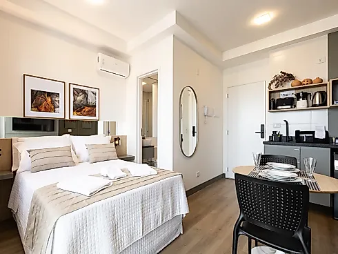 Apartamento 1 Quarto no Iuh - Mobiliado 2402 - Centro - Foto 7