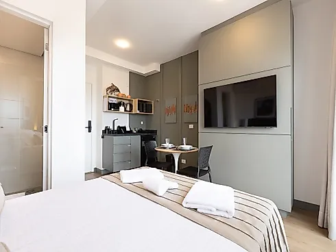 Apartamento 1 Quarto no Iuh - Mobiliado 2402 - Centro - Foto 9