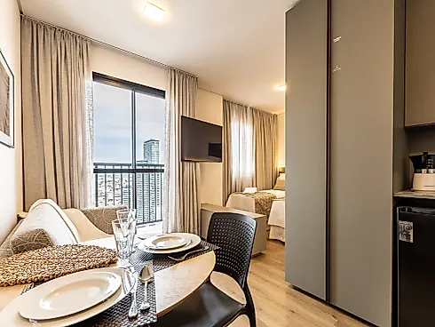 Iuh - Mobiliado 2510 - Apartamento em Centro, Curitiba - Foto 1