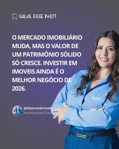 Post de alzamora.imoveis