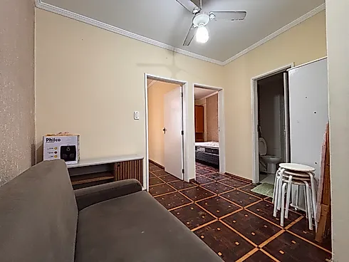 Apartamento Frente Mar, Praia dos Sonhos em Itanhaém. - Foto 19