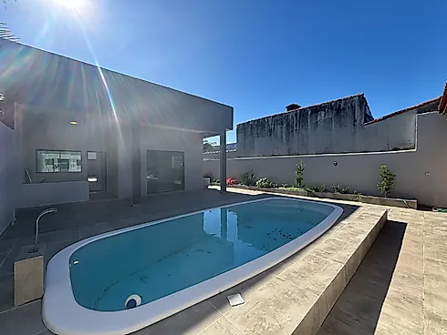 Casa Nova 3 Dormitórios + Edícula! Itanhaém, 150m do Mar! - Casa em Cibratel II, Itanhaém - Foto 1