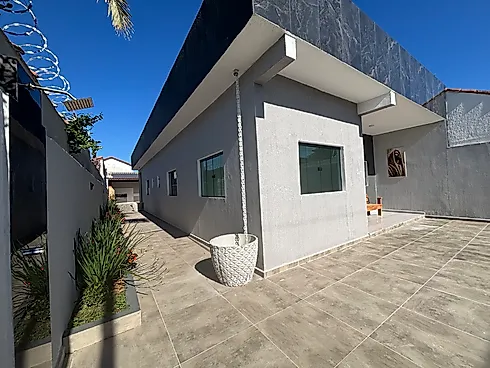 Casa Nova 3 Dormitórios + Edícula! Itanhaém, 150m do Mar! - Casa em Cibratel II, Itanhaém - Foto 2