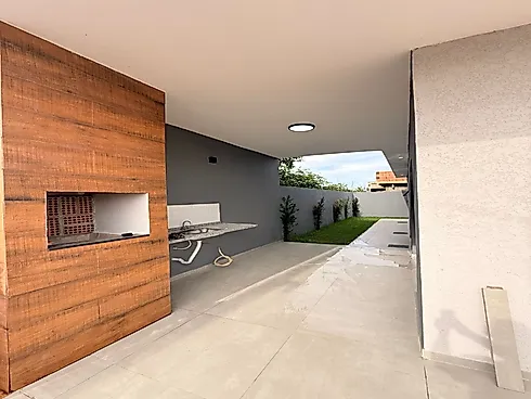 Casa Nova 3 Dormitórios, Linda e Moderna! - Parque Augusto, Itanhaém. - Casa em Parque Augustos, Itanhaém - Foto 3