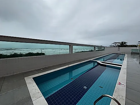 Apartamento Frente Mar - Suarão Itanhaém - Apartamento em Jardim Suarão, Itanhaém - Foto 2