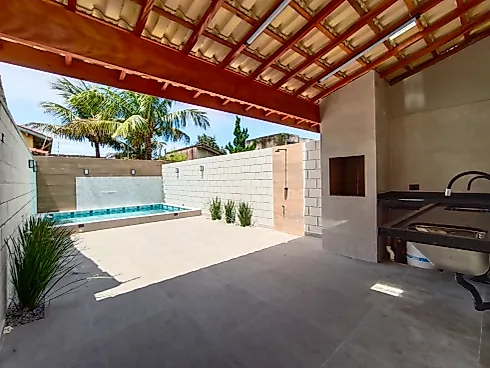 Casa com Lazer Completo a Poucos Metros do Mar - Casa em Cibratel II, Itanhaém - Foto 3