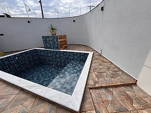 Casa com 3 Dormitório e Piscina! 300 Metros da Praia - Casa em Cibratel II, Itanhaém - Foto 5