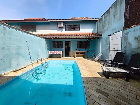 Sobrado à Venda no Lado Praia – Itanhaém - Sobrado em Cibratel II, Itanhaém - Foto 1