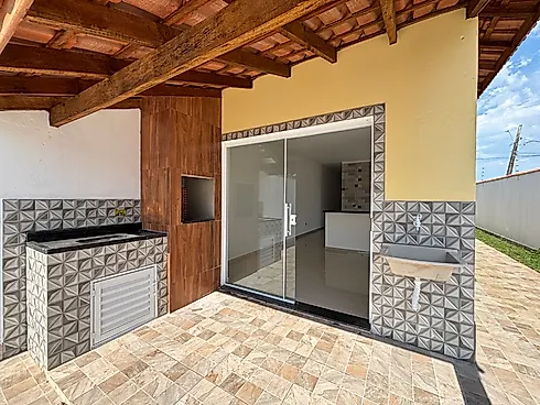 Casa a Venda com Piscina Piscina em Itanhaém, Lado Praia. - Casa em São Fernando, Itanhaém - Foto 3
