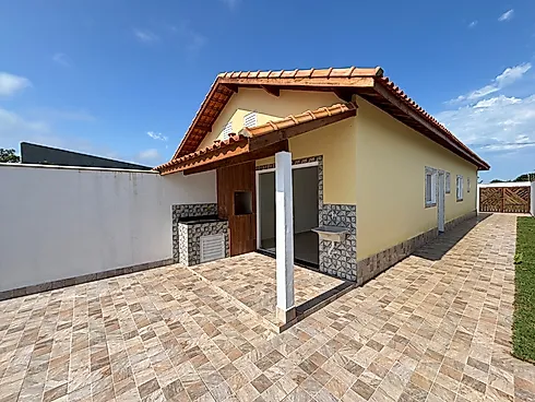 Casa a Venda com Piscina Piscina em Itanhaém, Lado Praia. - Casa em São Fernando, Itanhaém - Foto 5