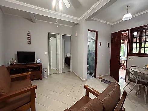 Casa com Piscina e Amplo Quintal Proximo ao Mar Cibratel Ii Itanhaém - Foto 11