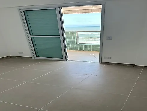 Apartamento Frente Praia, com Vista Frontal para o Mar em Itanhaém. - Foto 3