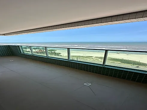 Apartamento Frente Praia, com Vista Frontal para o Mar em Itanhaém. - Foto 16