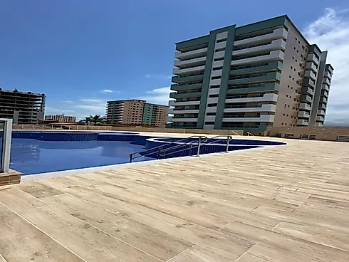 Apartamento Frente Praia, com Vista Frontal para o Mar em Itanhaém. - Foto 17
